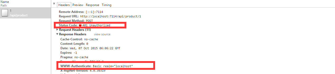 Web APi之认证（Authentication）两种实现方式【二】