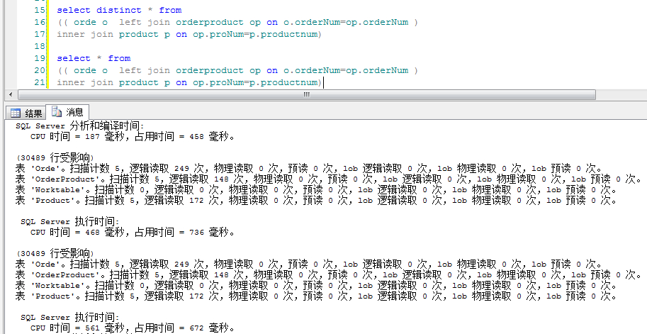 sql语句的优化分析